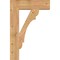 Ekena Millwork Olympic Block Smooth Bracket, Western Red Cedar, 5 1/2"W x 24"D x 36"H BKT06X24X36OLY05SWR - alternate 4